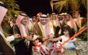 دشن صاحب السمو الملكي الأمير الدكتور/فيصل بن مشعل بن سعود بن عبدالعزيز أمير منطقة القصيم مساء امس مربط السليم