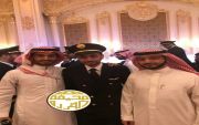 تخرج  الكابتن طيار / علي حمود علي الفريدي من المؤسسة العامة للخطوط الجوية العربية السعودية