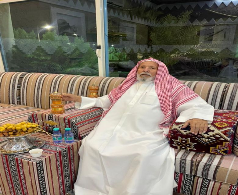 الشيخ هادي بن حماد. في ضيافة الشيخ غازي بن حماد الـــفــــريـــدي