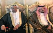 ‏حفل أبناء الشيخ / عليان الطهيمي رحمه الله ‏ على شرف شيوخ وأعيان ووجهاء القبائل في منزلهم بحائل ‏ ‏